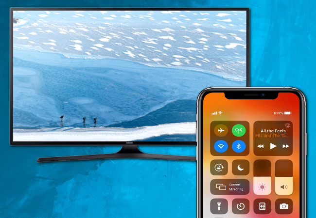 how to screen mirror iphone to samsung tv