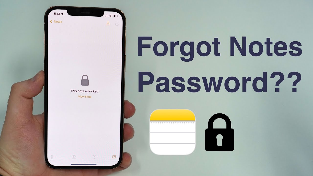 How To Open Locked Notes On Iphone Without Password?