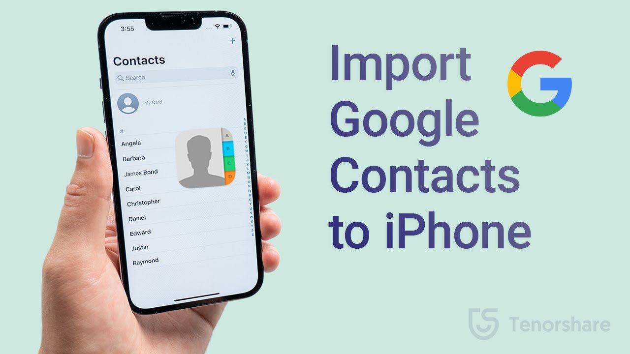 How To Import Contacts From Google To Iphone?